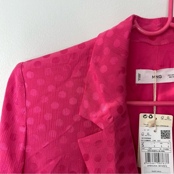 MANGO | Polka-Dot Blazer - Picture 2 of 6